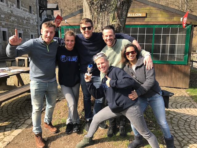 13. Team Far Out enthousiast op de 13de plaats