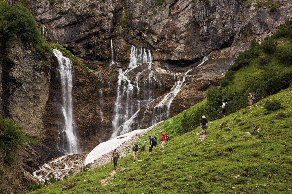 Biospharenpark Grosses Walsertal, Hiking tour to Hochlichtspitze (c) Florian Strigel_Vorarlberg Tourismus