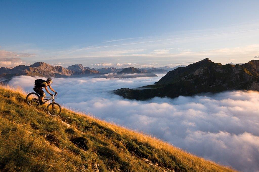 Bregenzerwald, Biking in the mountains of Au-Schoppernau (c) Florian Strigel_Vorarlberg Tourismus