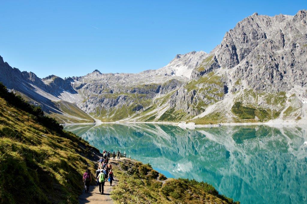 Lunersee, hiking (c) Christa Engstler