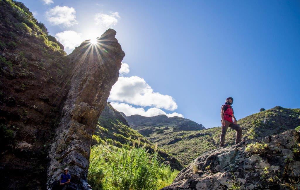Enjoying the nature of Tenerife