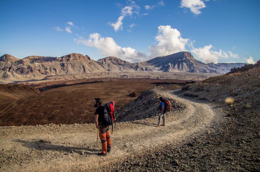 On the volcanic ramble