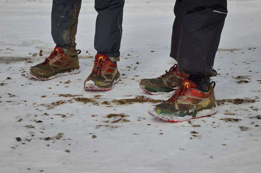 Koud-modder-sneeuw