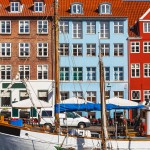 Nyhavn in Copehnagen, Denmark