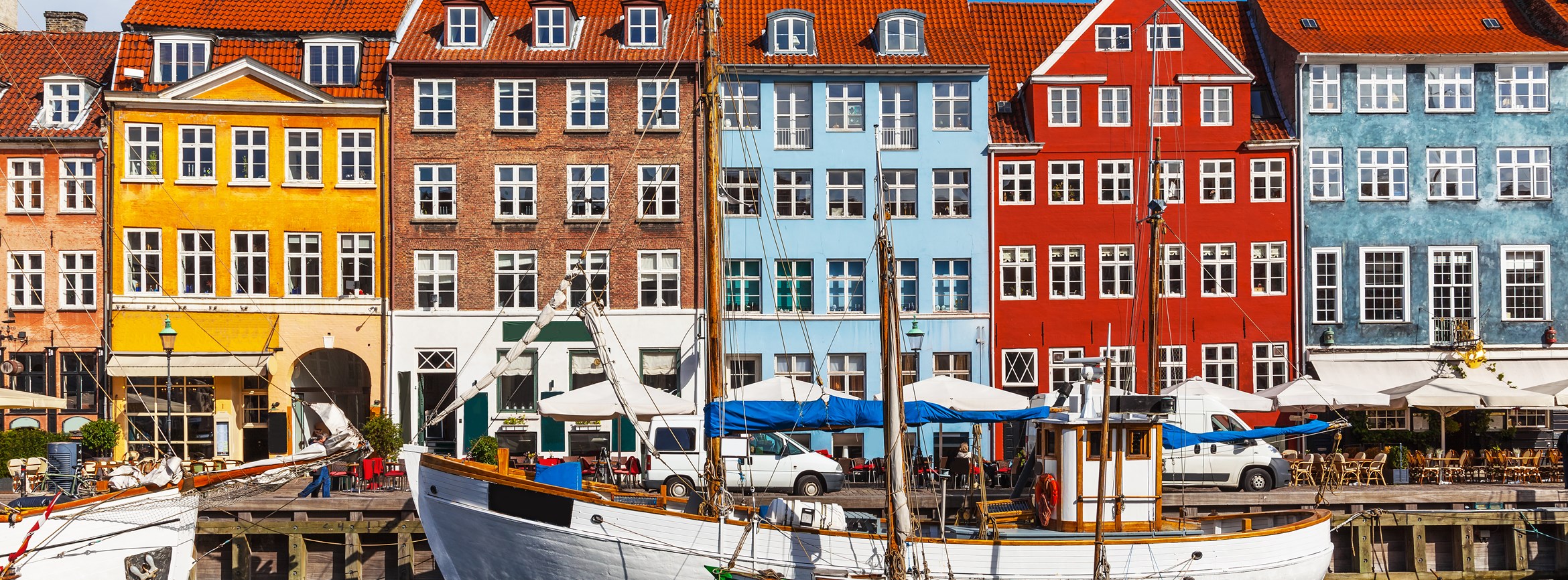 Nyhavn in Copehnagen, Denmark