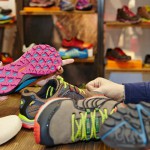 Groen en outdoor in schoenen