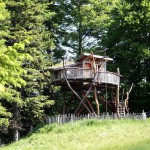 Overnachten in een boomhut – Schlossanger Alp