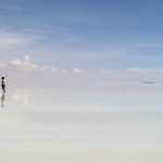 Zoutvlakte in Bolivia veilig oversteken