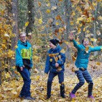Outdoor activiteiten met kinderen in de herfst