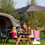 SNP fietsreis in Frankrijk langs ingerichte tenten