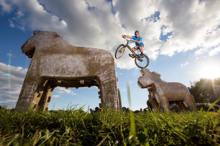 Video mountainbikestunt Kenny Belaey © Ryan Taylor, Red Bull Content Pool