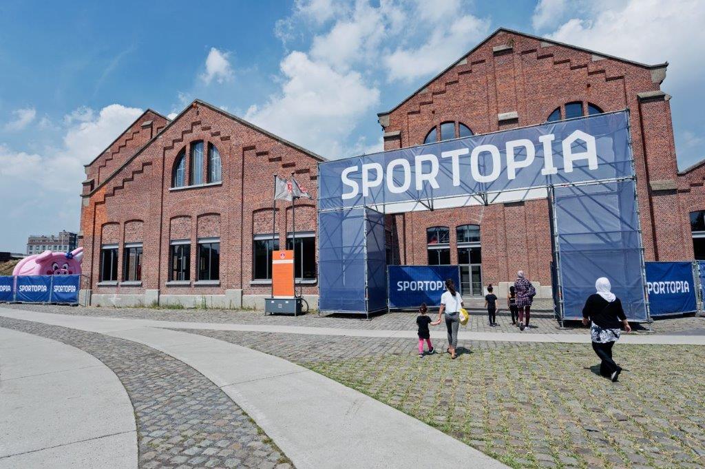Avontuurlijk sporten en spelen in Sportopia Antwerpen