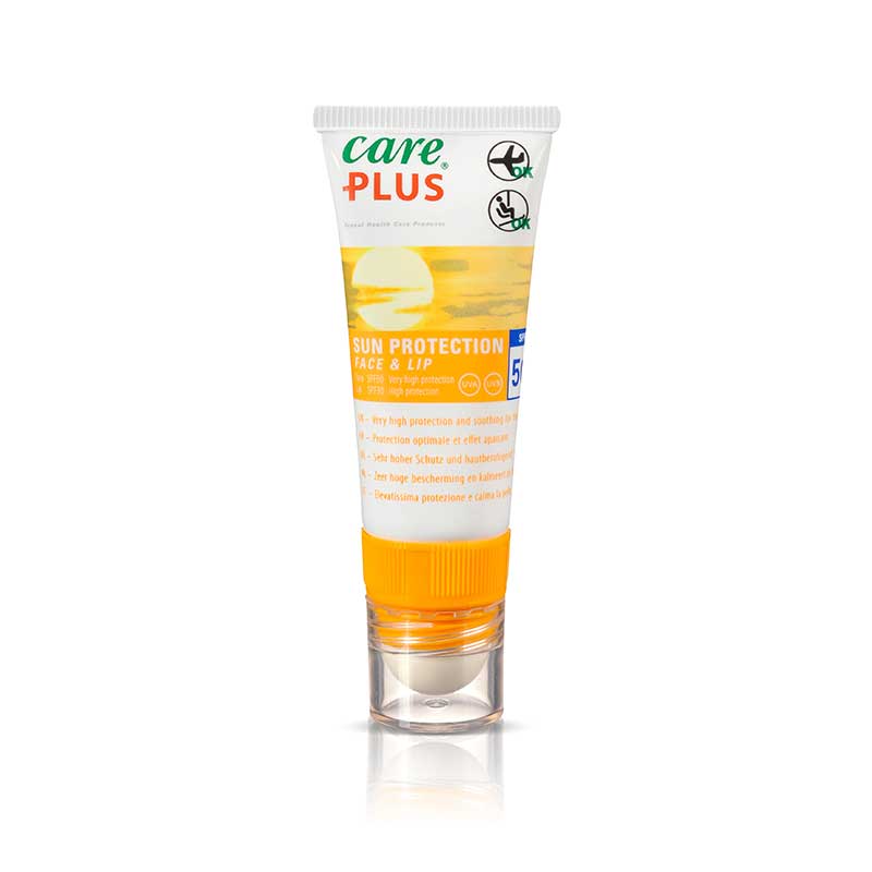 Care Plus Sun Protection Face & Lip SPF 50