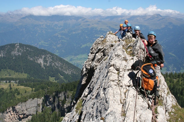 Klettersteigroutes in Oost-Tirol