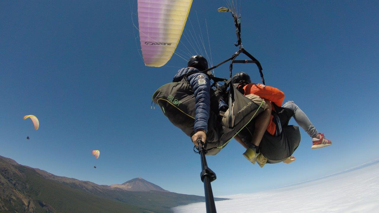 Paragliden op Tenerife: “Je waant je in de hemel!”