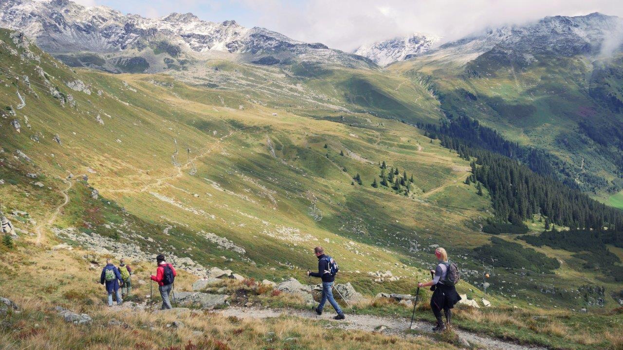 Wandelroutes in Davos-Klosters: de vergezichten van Schlappin en Graubünden