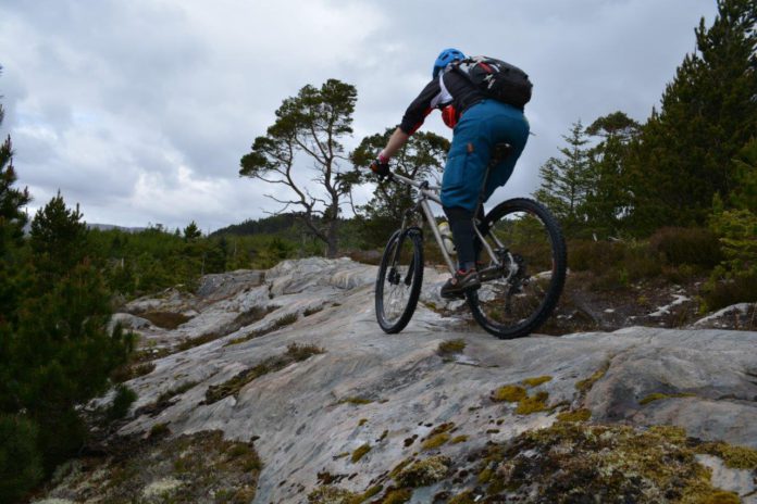 Mountainbiken in Schotland - Lotte op de trails van Balblair