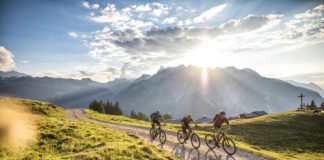 Fietsen in Montafon/Vorarlberg: mountainbiken rond de Itonskopf