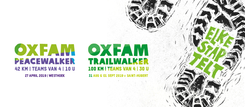 Oxfam Peacewalker en Trailwalker