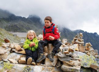 Tips voor bergwandelen met kinderen