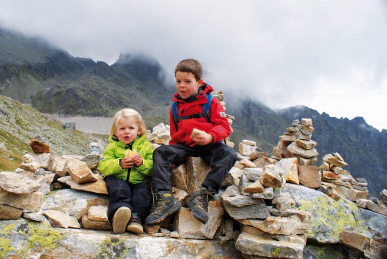Tips voor bergwandelen met kinderen