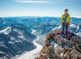 Op een Zwitserse top tijdens 100% Women – Peak Challenge