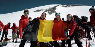 Wereldrecord: 80 vrouwen uit 25 landen beklimmen samen de Breithorn