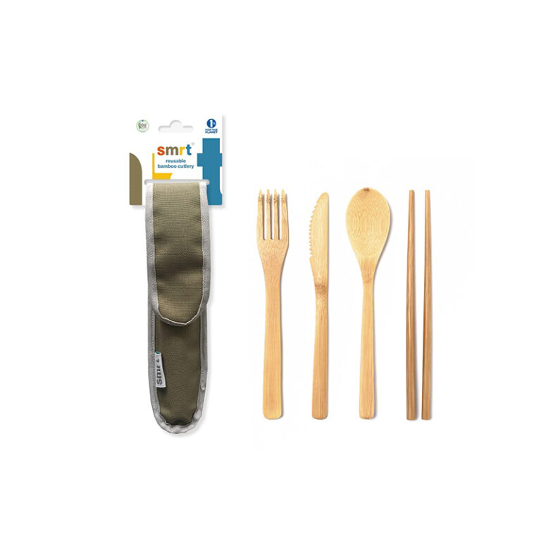 SMRT Cutlery Set – bamboo bestekset