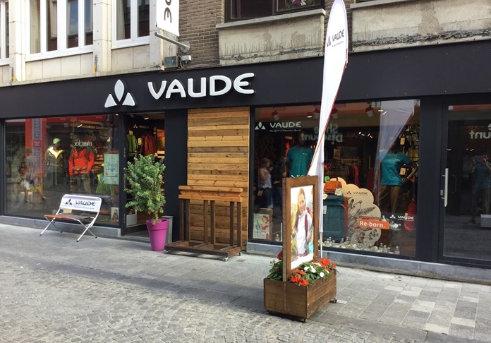 DOEN: 25/05 gratis workshops in de winkel van Vaude in Leuven